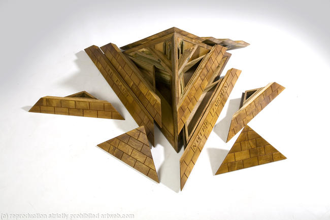 Pyramid Cabinet (detail)