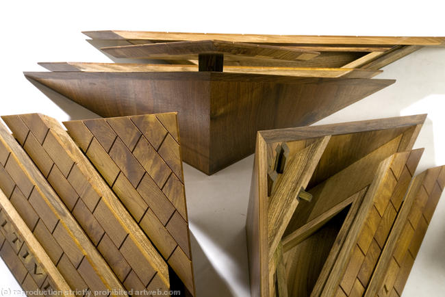 Pyramid Cabinet (detail)