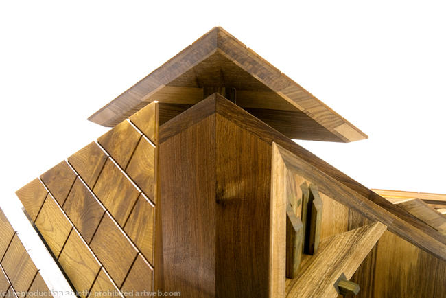 Pyramid Cabinet (detail)