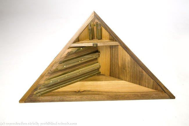 Pyramid Cabinet (detail)