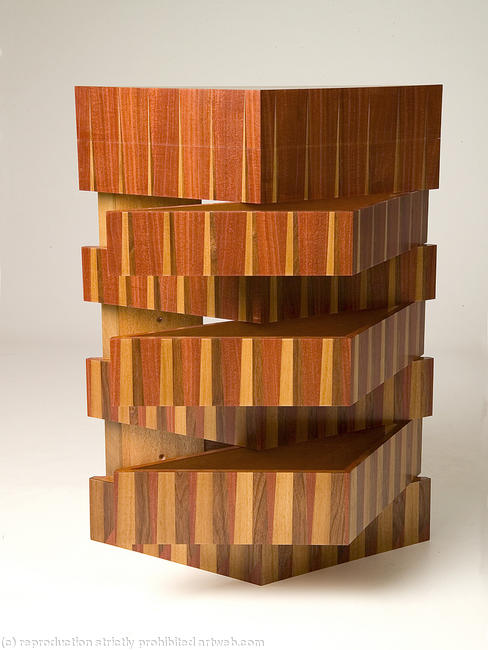Triangular Pivoting Drawers (detail)