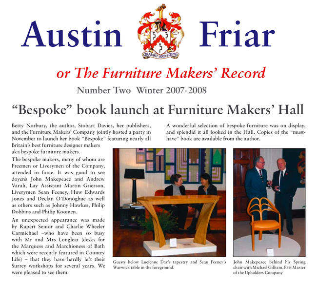 The Furniture Makers Record