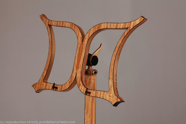 Satinwood Lectern (detail)