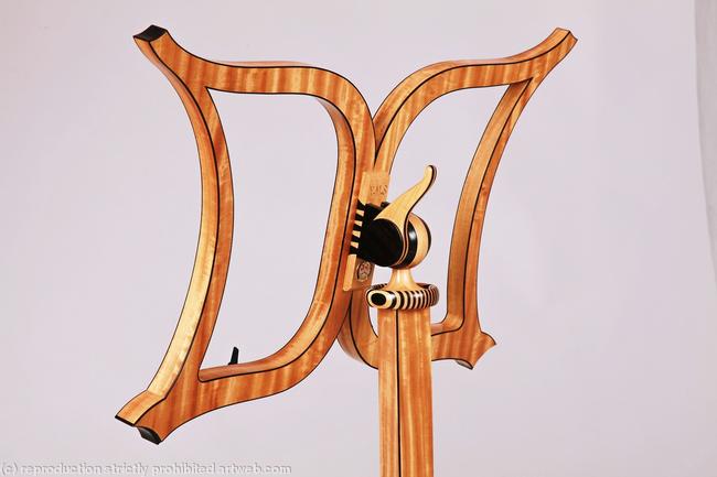 Satinwood Lectern (detail)