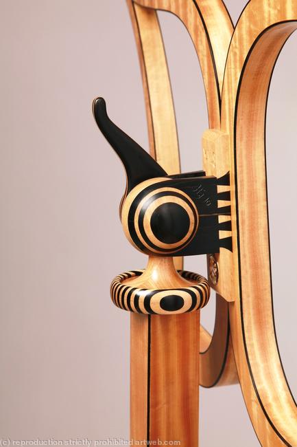 Satinwood Lectern (detail)