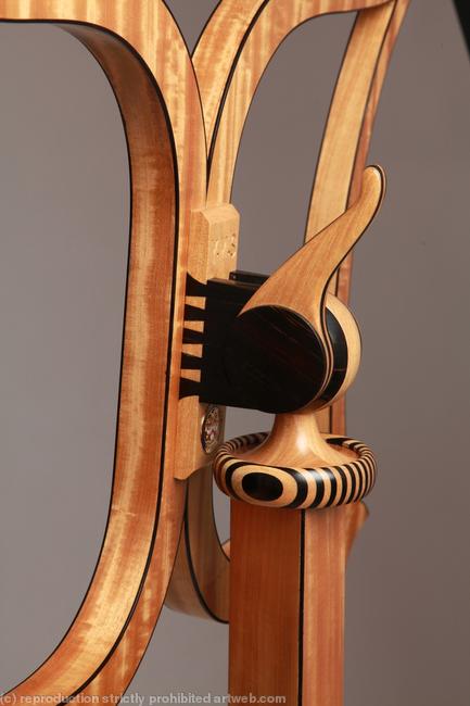 Satinwood Lectern (detail)