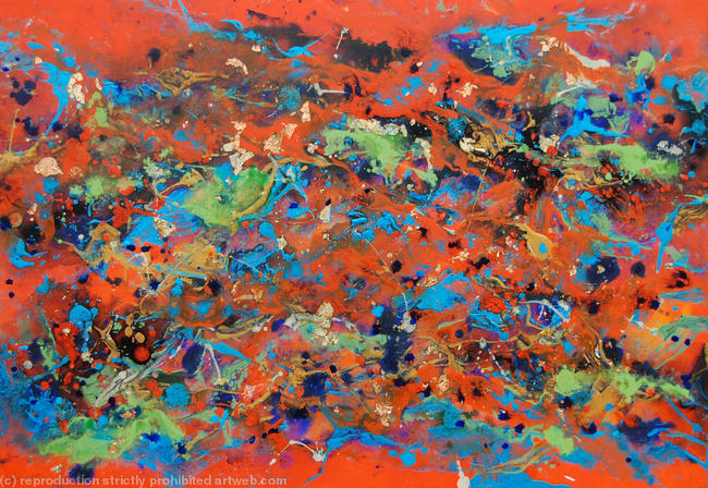 FLOW 31 - Contemporary Painting Original Abstract Canvas Art