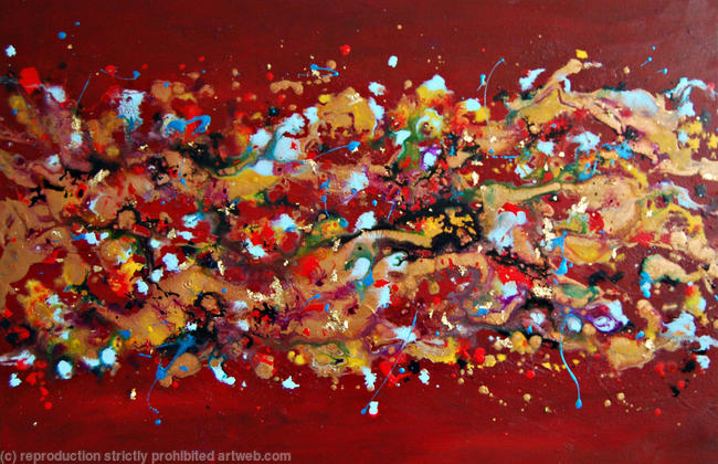 Flow Series '40' - Contemporary Painting Modern Abstract Art