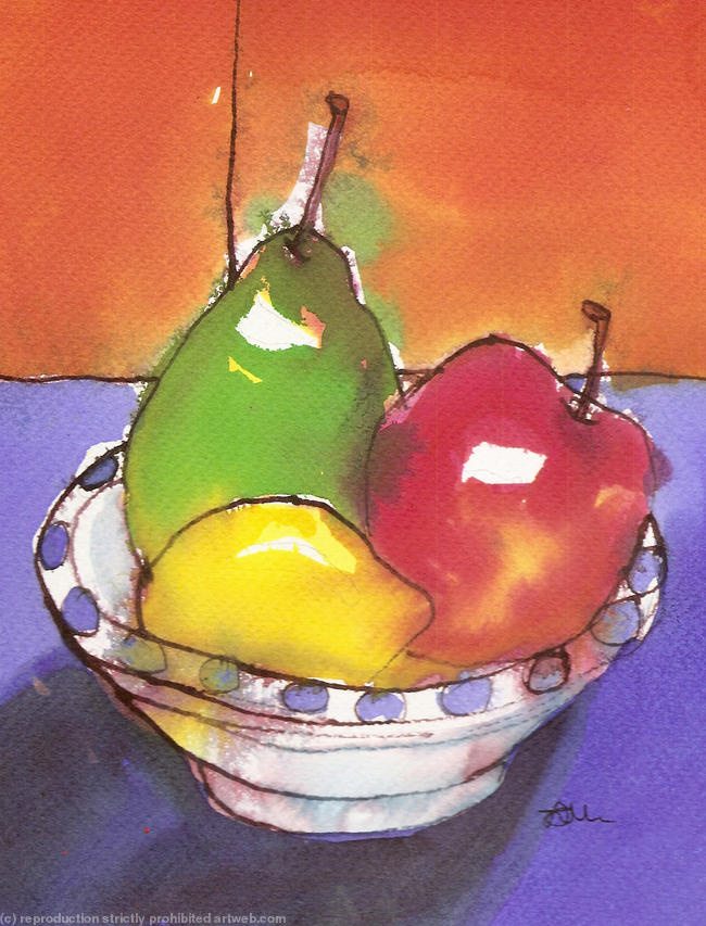 Pear, Apple and Lemon