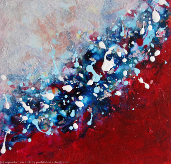 Cosmic Voyage Series - VI - Original Abstract Painting on Canvas