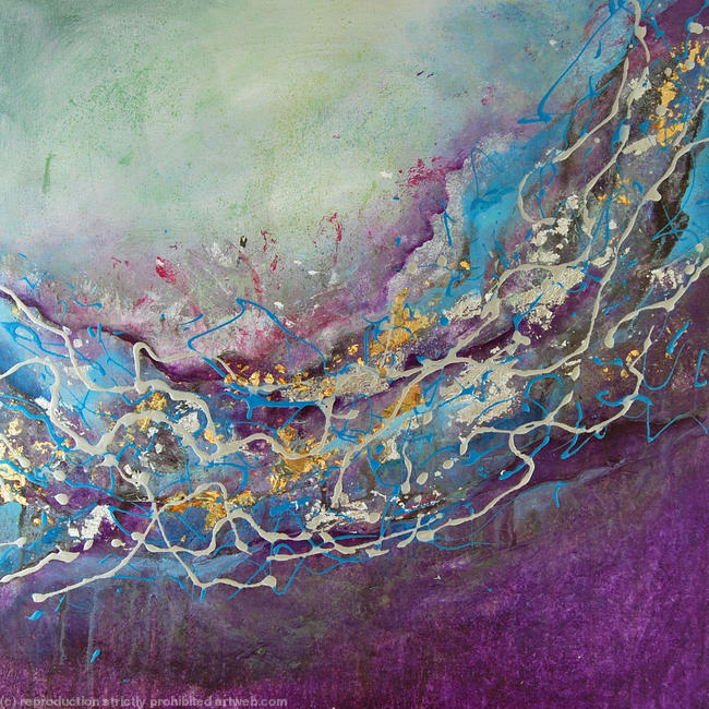 Strata 10 - Original Abstract Painting on Canvas