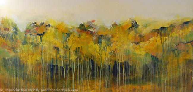 Strata 9 - Original Textured Abstract Painting on Canvas