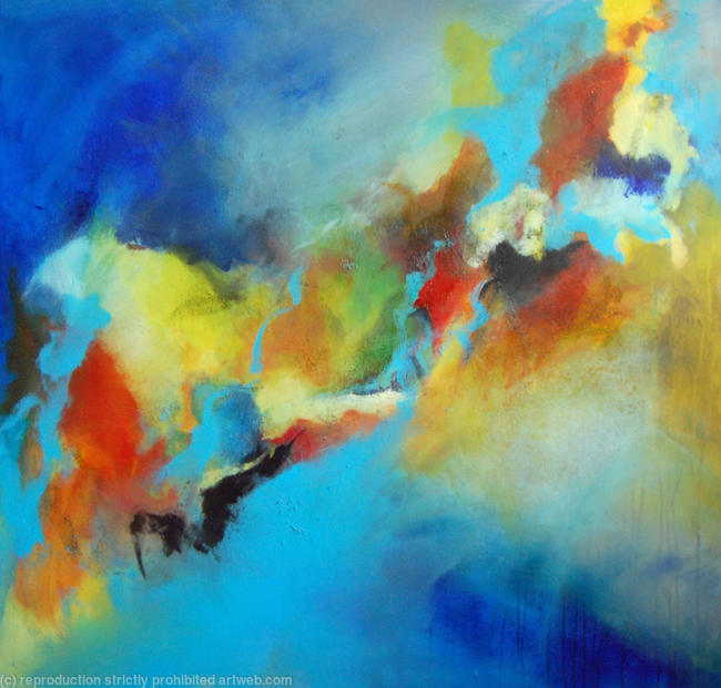 New Beginnings - Modern Abstract Artwork Painting