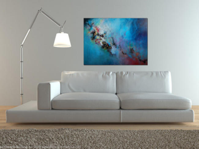 The Awakening - Large Contemporary Abstract Painting