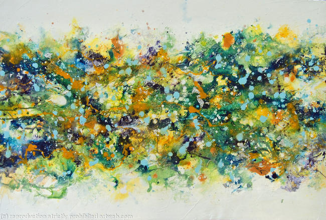 Flow Series 54 - Contemporary Abstract Painting