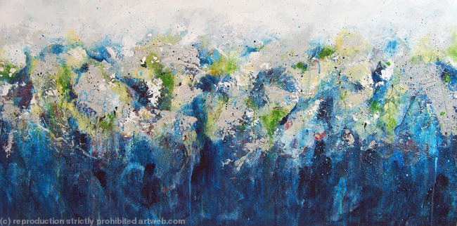 Strata Series '29' Large Abstract Painting on Canvas