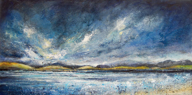 Stormy Sky, Luskentyre, Harris