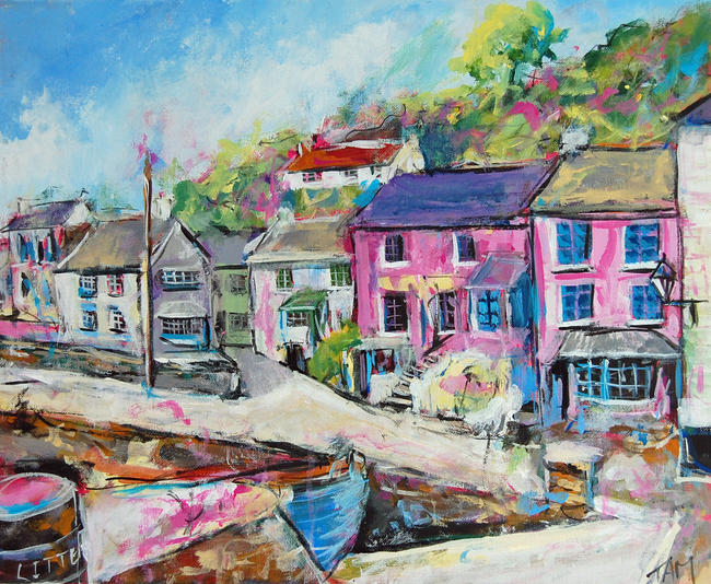 Sunny Day In Polperro