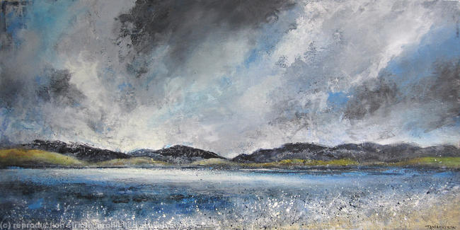 Stormy Sky, Luskentyre, Harris