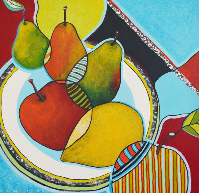 Three Pears, Two Apples and a Lemon