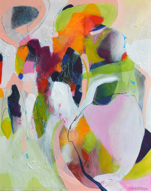 Funfair - Original Abstract Painting