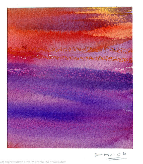 Sky red and mauve
