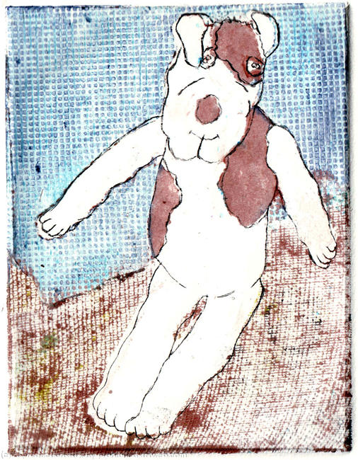 Sock pup intaglio