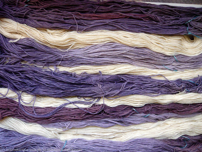 logwood and touch of brazilwood skeins