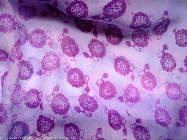 detail purple flower