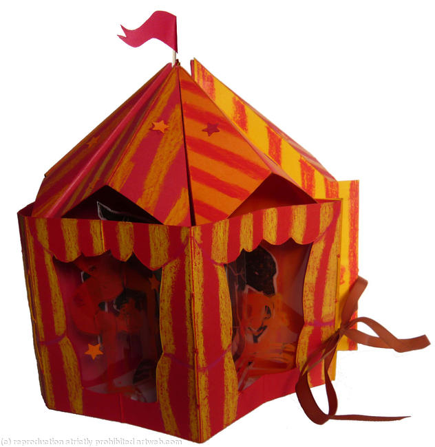 ha-ha circus book-round