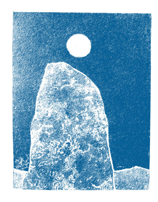 Blue Standing Stone