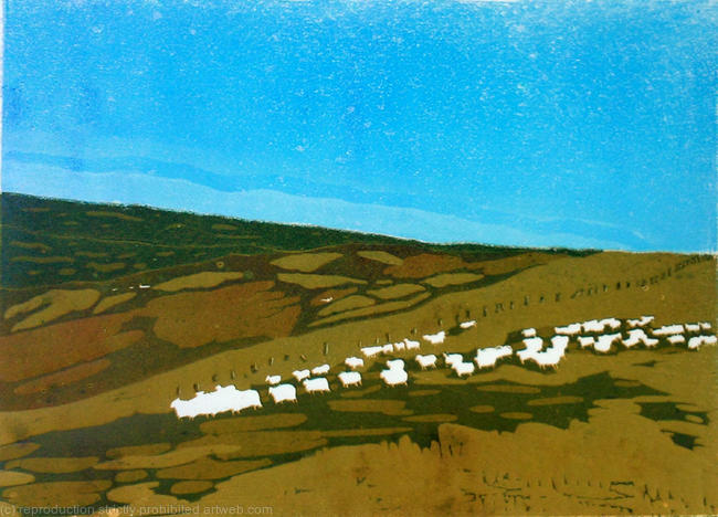 Lan fawr and sheep