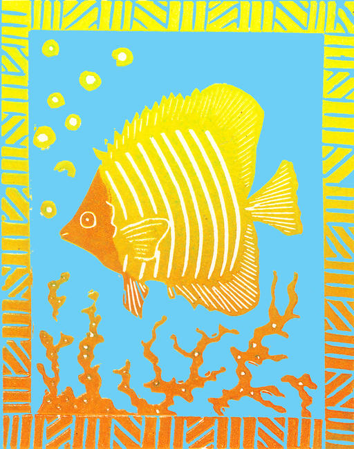 Angel Fish (Blue)