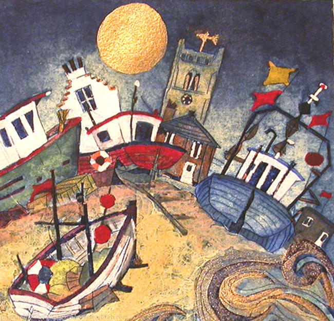 deep within golden seas the fishes dance aldeburgh