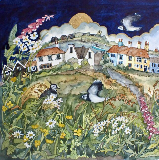 lapwing marsh, Southwold