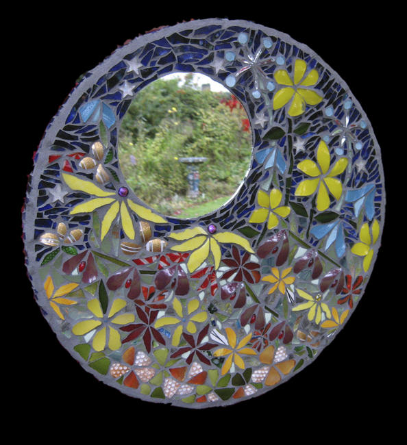 Midnight Garden Mirror