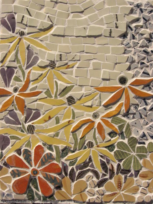 Flowers mosaic