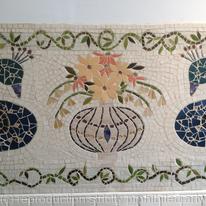 Bathroom Mosaic - detail of the centre section