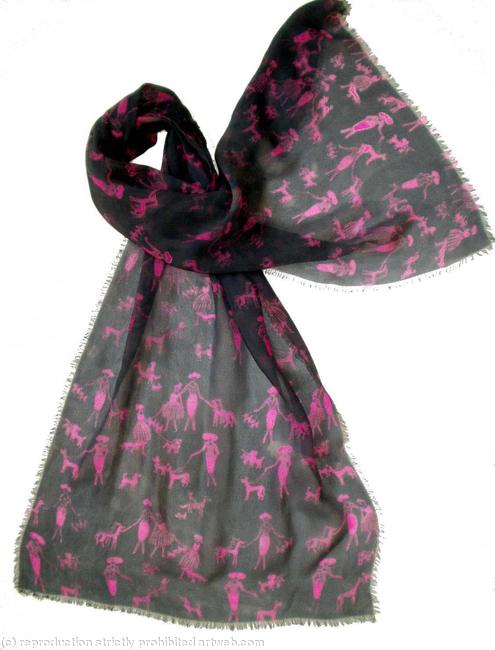 Drusilla Cole Paris Ladies silk scarf