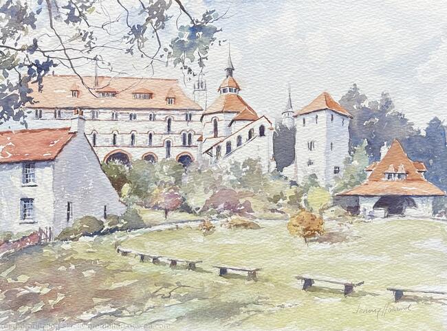 Caldey Island, by Tenby, Pembrokshire