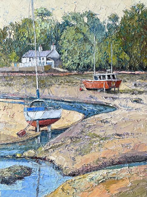 Red Wharf Bay at Low Tide