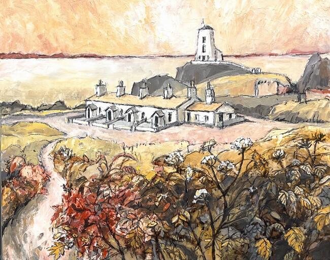 llanddwyn island pilots' cottages & lighthouse