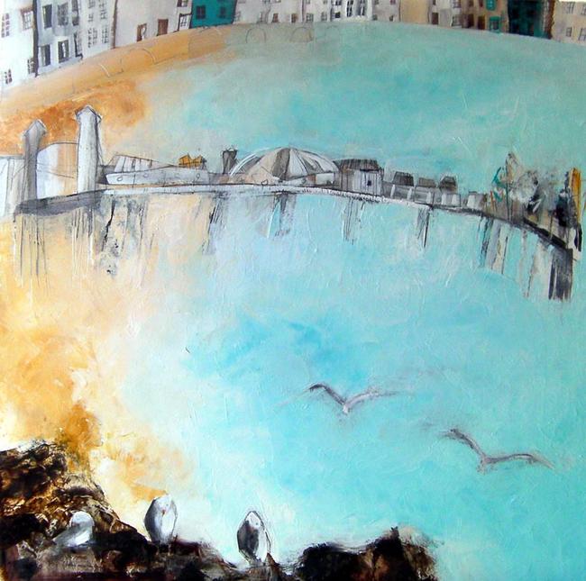 Pier in a Turquoise Sea