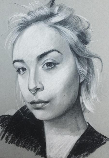 Portrait study of Beatriz