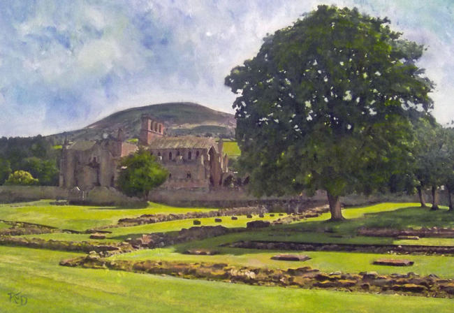 A Peaceful Retreat - Melrose Abbey