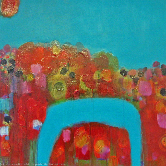 An-orchard-for-a-dome Mixed 60x60cm