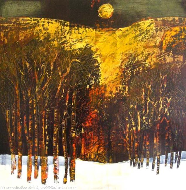 Patricia Lynch - Moonlight Over Forest