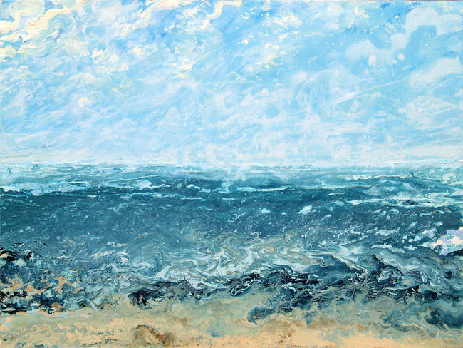 Early on the beach