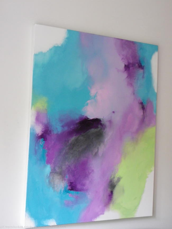 Summer Series Softly, Softly Lime, Lilac and Turquoise
