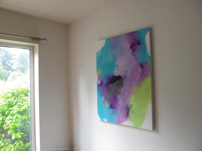 Softly - Softly Lime, Lilac and Turquoise